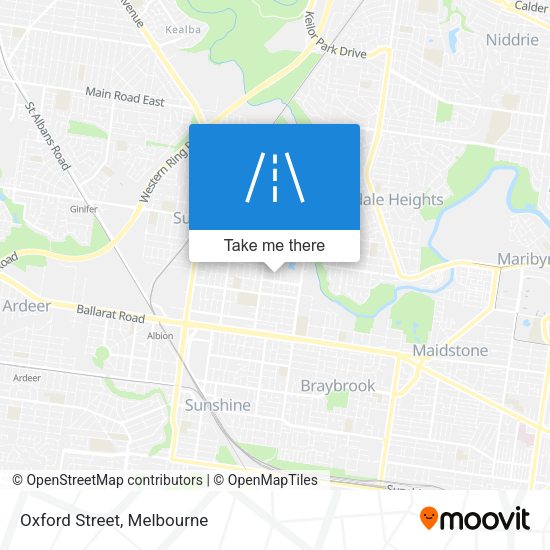 Oxford Street map