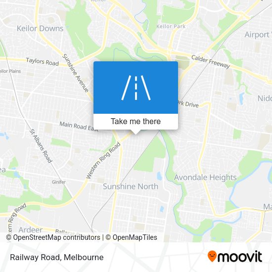 Railway Road map