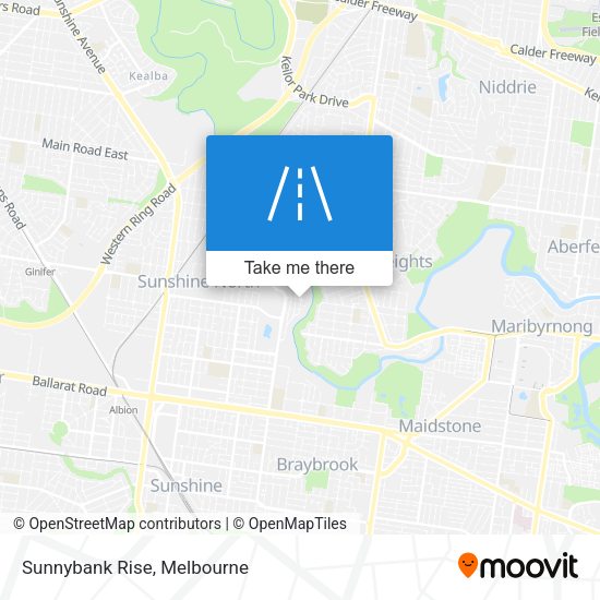 Sunnybank Rise map