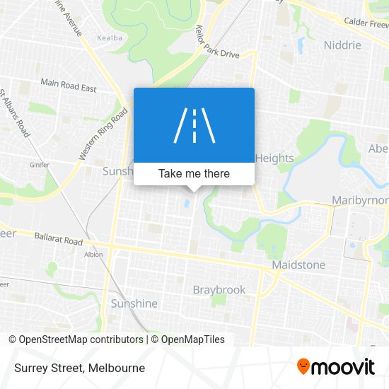 Surrey Street map