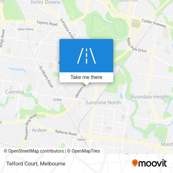 Telford Court map