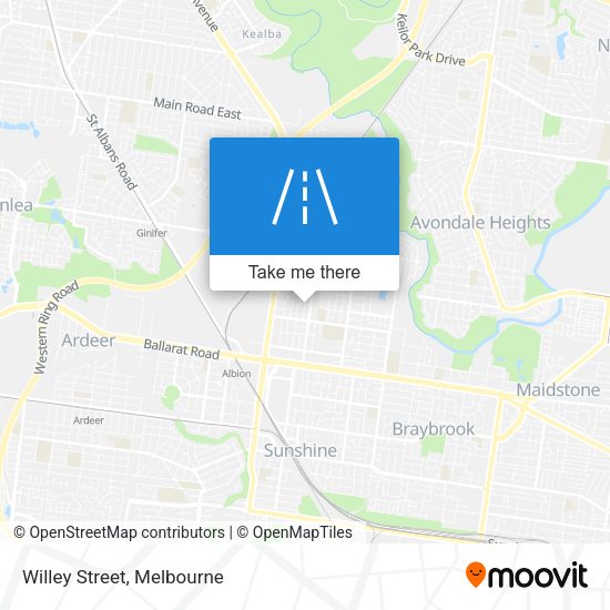 Willey Street map