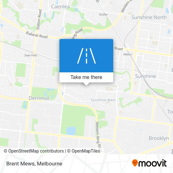 Brent Mews map
