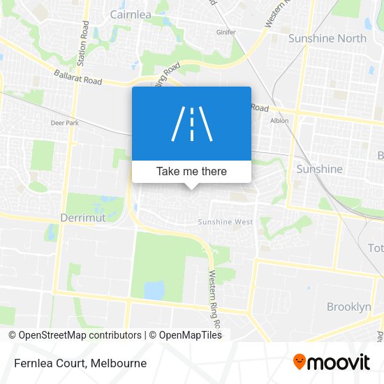Fernlea Court map