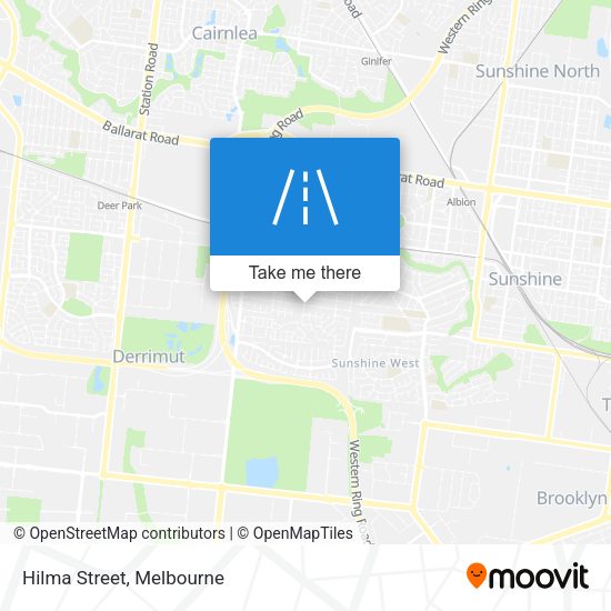 Hilma Street map