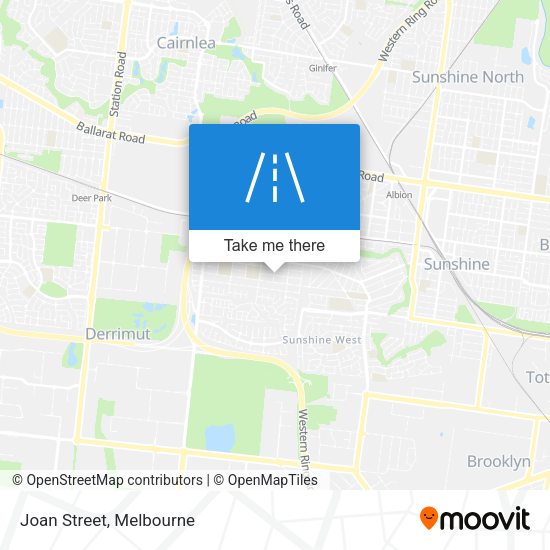 Joan Street map