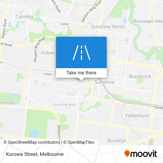 Korowa Street map