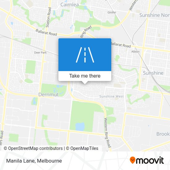 Manila Lane map