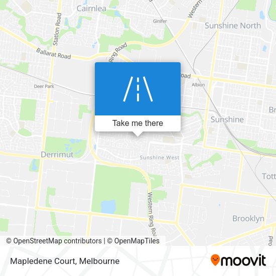 Mapledene Court map