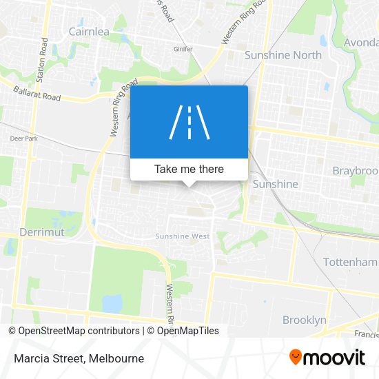 Marcia Street map