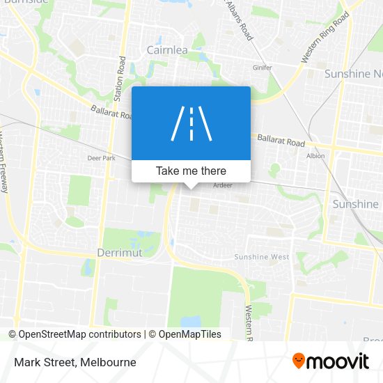Mark Street map
