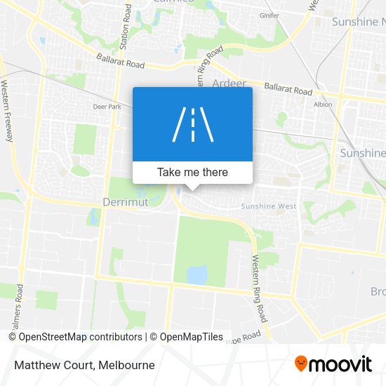 Matthew Court map