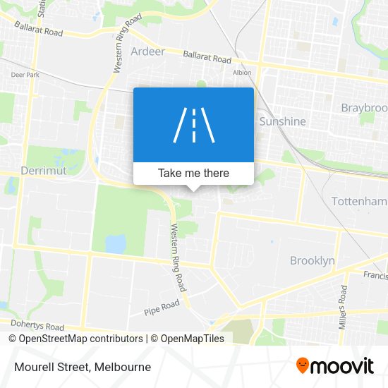 Mourell Street map