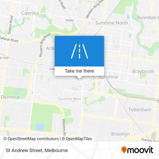 St Andrew Street map