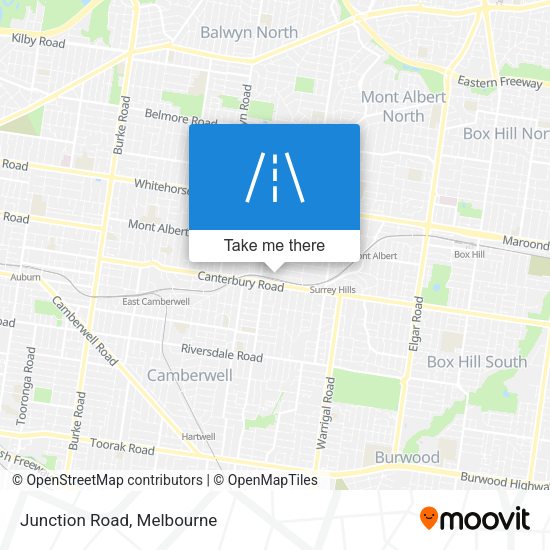 Junction Road map
