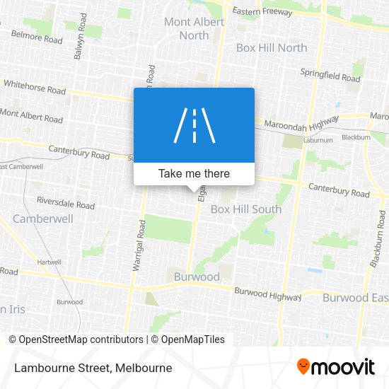 Lambourne Street map