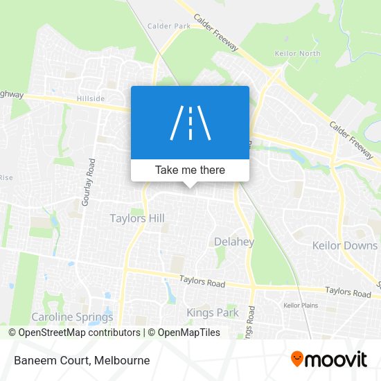 Baneem Court map