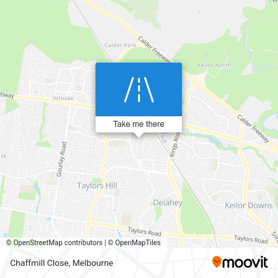 Chaffmill Close map