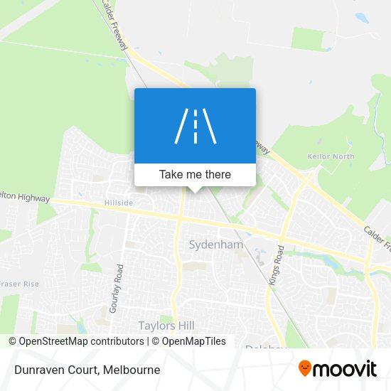 Dunraven Court map
