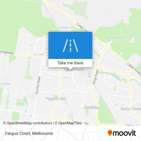 Fergus Court map
