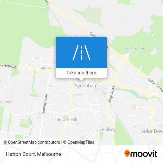 Hatton Court map
