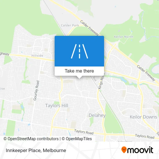 Mapa Innkeeper Place