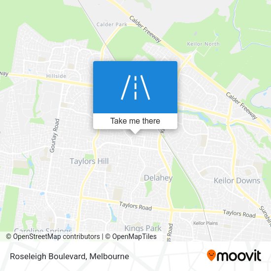 Roseleigh Boulevard map