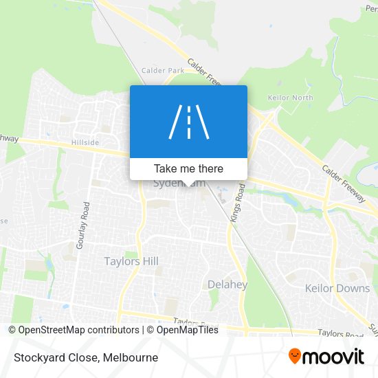 Stockyard Close map