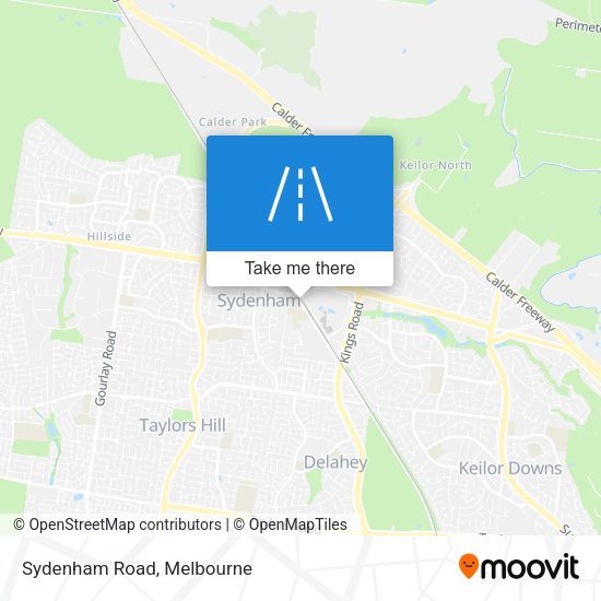 Sydenham Road map
