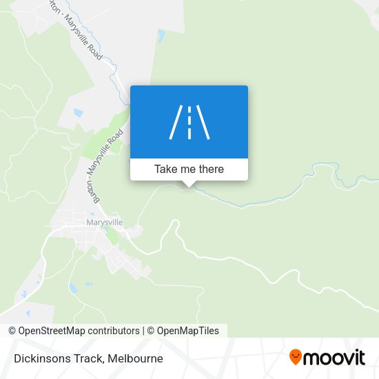 Dickinsons Track map
