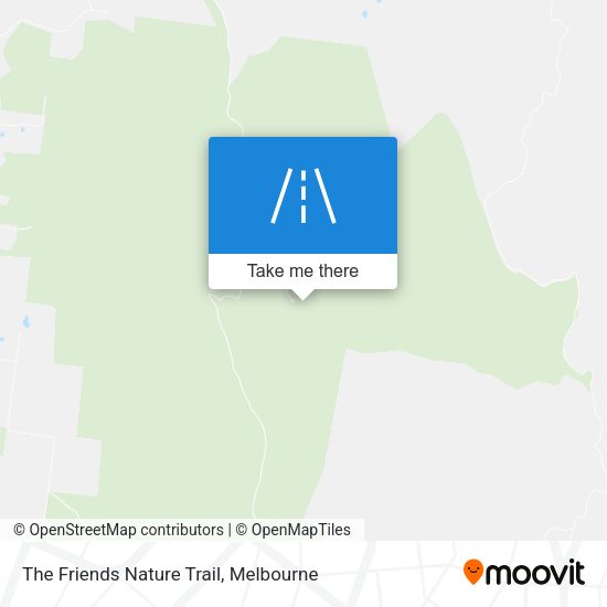 The Friends Nature Trail map