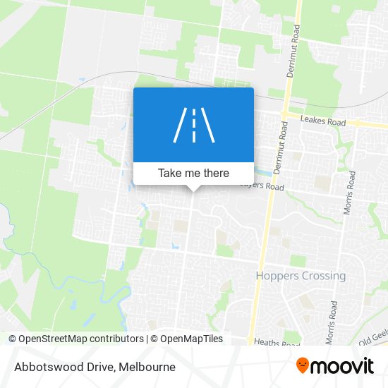 Abbotswood Drive map