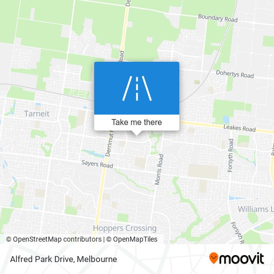 Alfred Park Drive map