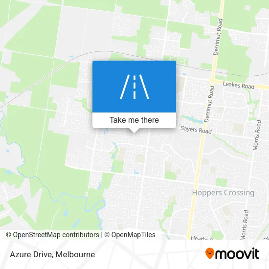Azure Drive map