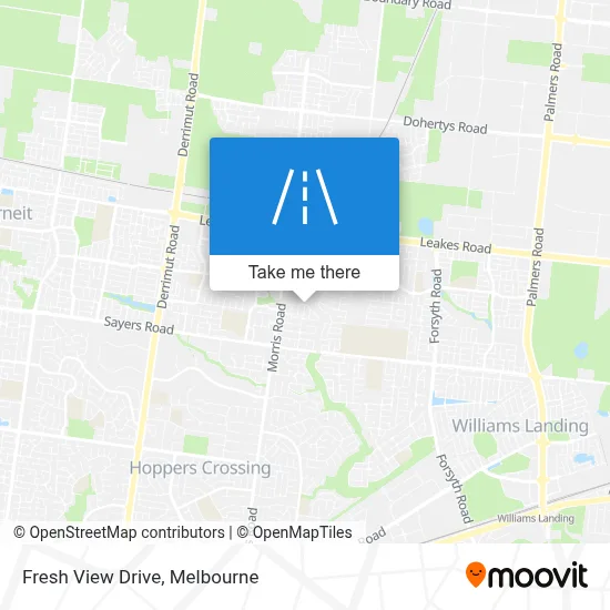 Mapa Fresh View Drive