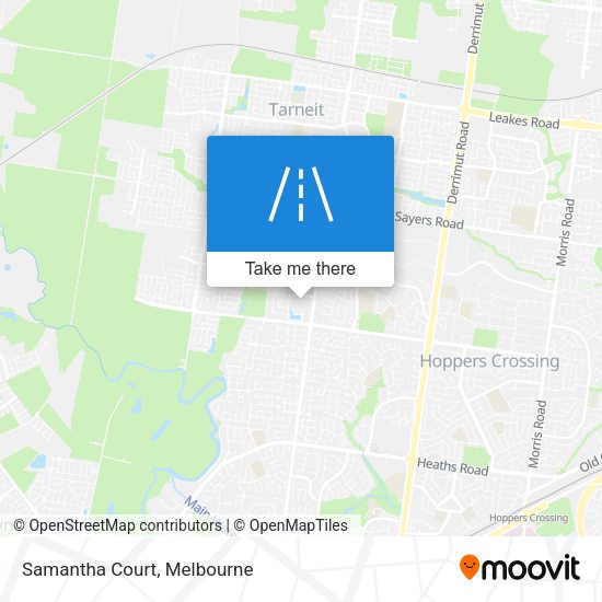 Samantha Court map