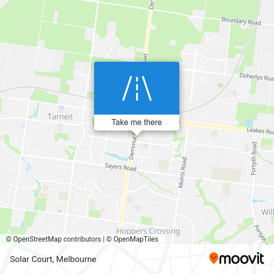 Solar Court map