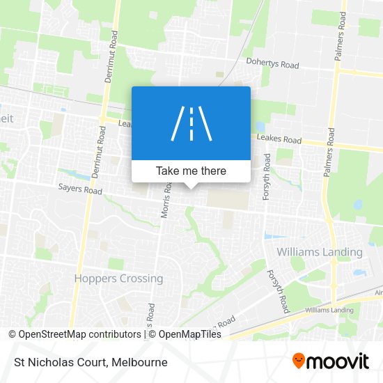 St Nicholas Court map