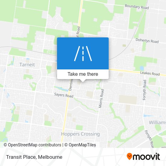 Transit Place map
