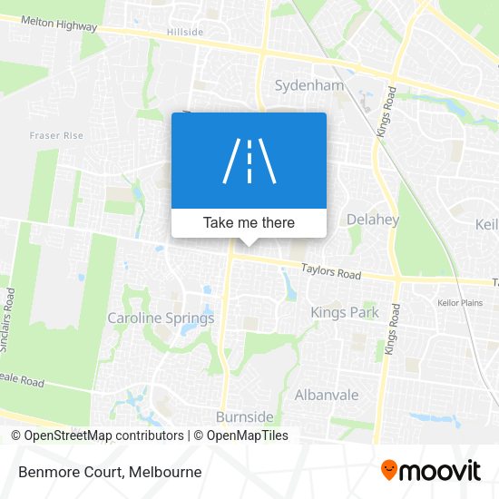 Benmore Court map
