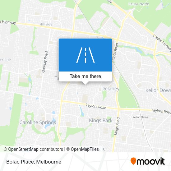 Bolac Place map