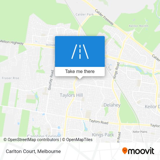 Carlton Court map