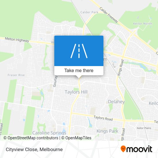 Cityview Close map