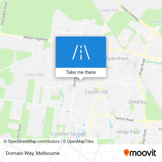 Domain Way map