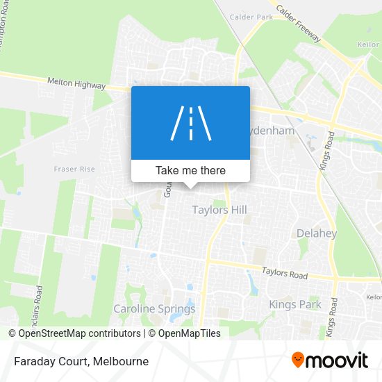 Faraday Court map