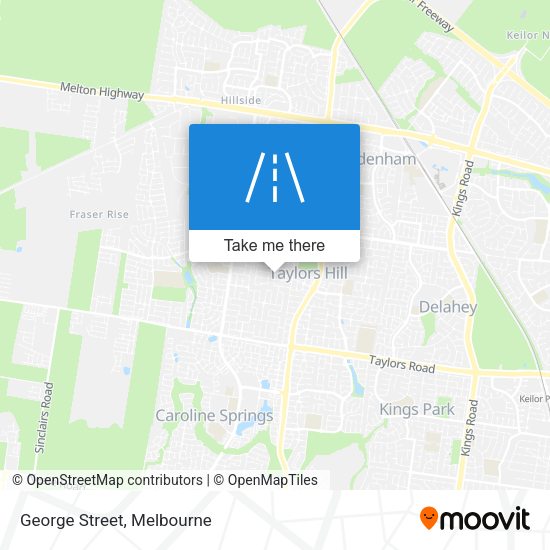 George Street map