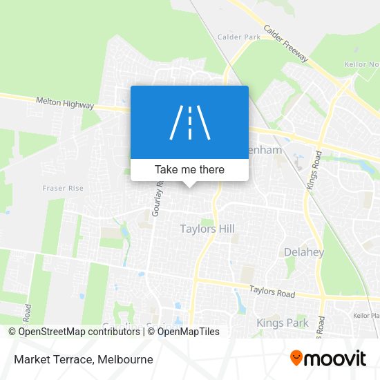 Market Terrace map