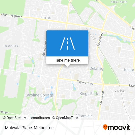 Mulwala Place map