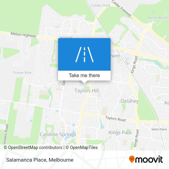 Salamanca Place map