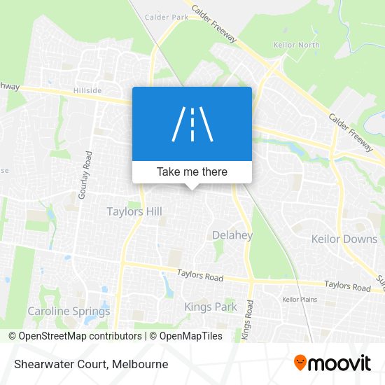 Shearwater Court map